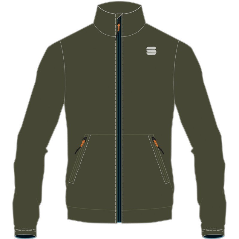 Varm jakke Sportful Engadin Jacket beetle (olive)